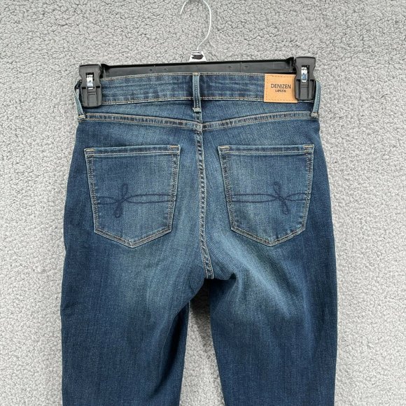 Women's DENIZEN Levi's High Rise Skinny Jeans Size: 14 M (32X30) NO TAG - Picture 6 of 9